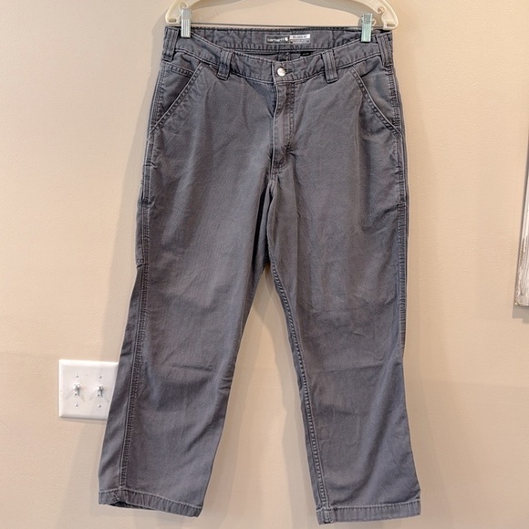 🔥Carhartt Men's Gray Pants - Relaxed Fit🔥 - Picture 1 of 7